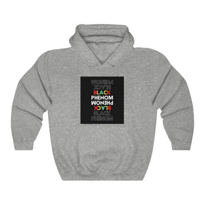 Unisex Heavy Blend™ Hooded Sweatshirt (Black Love Rocks Original Design - Phenom)