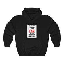 Load image into Gallery viewer, Unisex Heavy Blend™ Hooded Sweatshirt (Black Love Rocks Original - I AM)