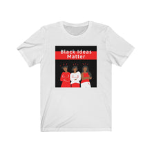 Load image into Gallery viewer, Unisex Jersey Short Sleeve Tee (Black Love Rocks Original Design - Black Ideas)