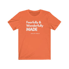 Load image into Gallery viewer, Unisex Jersey Short Sleeve Tee (Black Love Rocks Official - Wonderfully Made)