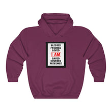 Load image into Gallery viewer, Unisex Heavy Blend™ Hooded Sweatshirt (Black Love Rocks Original - I AM)