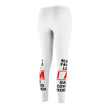 Load image into Gallery viewer, Women's Cut & Sew Casual Leggings (Black Love Rocks Original - I AM)