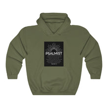 Load image into Gallery viewer, Unisex Heavy Blend™ Hooded Sweatshirt (Black Love Rocks Original Design - Psalmist)
