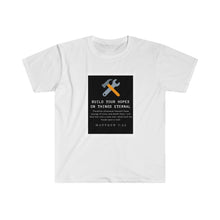 Load image into Gallery viewer, Fitted Short Sleeve Tee (Black Love Rocks Original Design - BUILD)