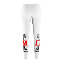 Load image into Gallery viewer, Women's Cut & Sew Casual Leggings (Black Love Rocks Original - I AM)