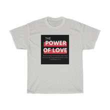 Load image into Gallery viewer, Unisex Heavy Cotton Tee (Black Love Rocks Original Design - Power of Love)