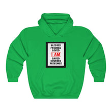 Load image into Gallery viewer, Unisex Heavy Blend™ Hooded Sweatshirt (Black Love Rocks Original - I AM)