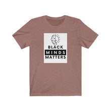 Load image into Gallery viewer, Unisex Vintage Tee (Black Love Rocks Original Design - Black Minds)