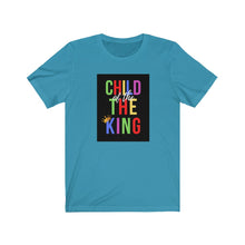 Load image into Gallery viewer, Unisex Jersey Short Sleeve Tee (Black Love Rocks Official - King's Child)