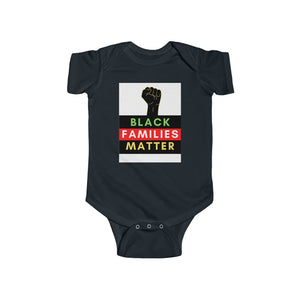 Infant Fine Jersey Bodysuit (Black Love Rocks Official Design - Black Families)