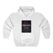 Load image into Gallery viewer, Unisex Heavy Blend™ Hooded Sweatshirt (Black Love Rocks Original Design - Preacher)