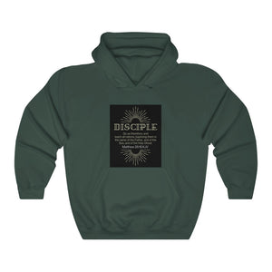 Unisex Heavy Blend™ Hooded Sweatshirt (Black Love Rocks Original Design - Disciple)