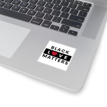 Load image into Gallery viewer, Custom Cut Stickers (Black Love Rocks Original Design)