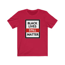 Load image into Gallery viewer, Unisex Jersey Short Sleeve Tee (Black Love Rocks Official Design - STILL)