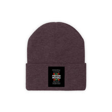 Load image into Gallery viewer, Embroidered Knit Beanie (Black Love Rocks Official - Black Phenom)