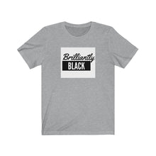 Load image into Gallery viewer, Unisex Jersey Short Sleeve Tee (Black Love Rocks Original - Brilliantly Black)