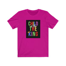Load image into Gallery viewer, Unisex Jersey Short Sleeve Tee (Black Love Rocks Official - King's Child)