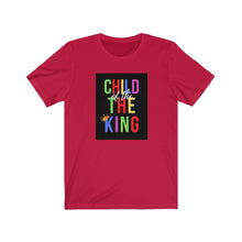 Load image into Gallery viewer, Unisex Jersey Short Sleeve Tee (Black Love Rocks Official - King's Child)