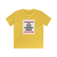 Load image into Gallery viewer, Kids Softstyle Tee (Black Love Rocks Original Design - Not a Threat)