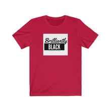 Load image into Gallery viewer, Unisex Jersey Short Sleeve Tee (Black Love Rocks Original - Brilliantly Black)