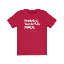 Load image into Gallery viewer, Unisex Jersey Short Sleeve Tee (Black Love Rocks Official - Wonderfully Made)