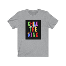 Load image into Gallery viewer, Unisex Jersey Short Sleeve Tee (Black Love Rocks Original Design - Child of the King)