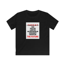Load image into Gallery viewer, Kids Softstyle Tee (Black Love Rocks Original Design - Not a Threat)