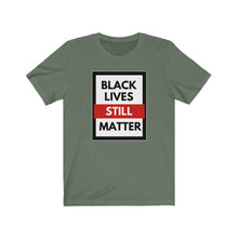 Load image into Gallery viewer, Unisex Jersey Short Sleeve Tee (Black Love Rocks Official Design - STILL)