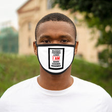 Load image into Gallery viewer, Mixed-Fabric Face Mask (Black Love Rocks Official - I AM)
