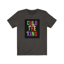 Load image into Gallery viewer, Unisex Jersey Short Sleeve Tee (Black Love Rocks Original Design - Child of the King)