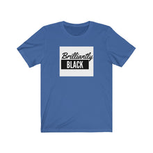 Load image into Gallery viewer, Unisex Jersey Short Sleeve Tee (Black Love Rocks Original - Brilliantly Black)
