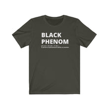 Load image into Gallery viewer, Unisex Jersey Short Sleeve Tee (Black Love Rocks Original - PHENOM 2)