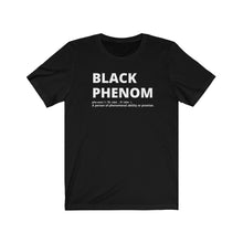 Load image into Gallery viewer, Unisex Jersey Short Sleeve Tee (Black Love Rocks Original - PHENOM 2)