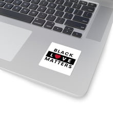Load image into Gallery viewer, Custom Cut Stickers (Black Love Rocks Original Design)