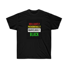 Load image into Gallery viewer, Unisex Ultra Cotton Tee (Black Love Rocks Original Design - Brilliantly)
