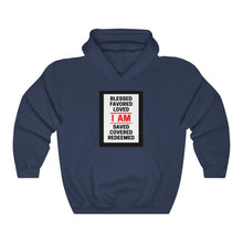 Load image into Gallery viewer, Unisex Heavy Blend™ Hooded Sweatshirt (Black Love Rocks Original - I AM)
