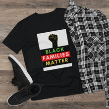 Load image into Gallery viewer, Men's Lightweight V-Neck Tee (Black Love Rocks Original Design - Black Families)