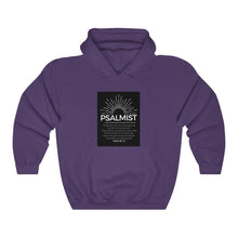 Load image into Gallery viewer, Unisex Heavy Blend™ Hooded Sweatshirt (Black Love Rocks Original Design - Psalmist)