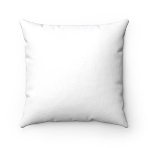 Spun Polyester Square Pillow (Black Love Rocks Original Design)