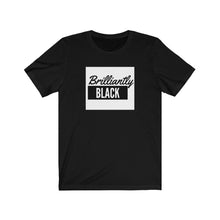 Load image into Gallery viewer, Unisex Jersey Short Sleeve Tee (Black Love Rocks Original - Brilliantly Black)