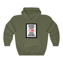 Load image into Gallery viewer, Unisex Heavy Blend™ Hooded Sweatshirt (Black Love Rocks Original - I AM)