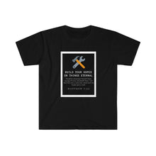 Load image into Gallery viewer, Fitted Short Sleeve Tee (Black Love Rocks Original Design - BUILD)