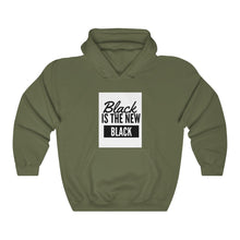 Load image into Gallery viewer, Unisex Heavy Blend™ Hooded Sweatshirt (Black Love Rocks Original Design - Black is the New)