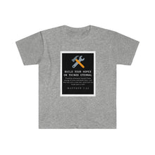 Load image into Gallery viewer, Fitted Short Sleeve Tee (Black Love Rocks Original Design - BUILD)
