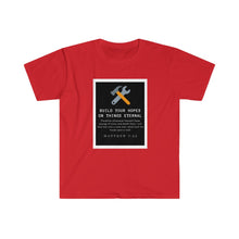 Load image into Gallery viewer, Fitted Short Sleeve Tee (Black Love Rocks Original Design - BUILD)
