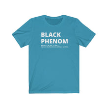 Load image into Gallery viewer, Unisex Jersey Short Sleeve Tee (Black Love Rocks Original - PHENOM 2)