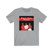 Load image into Gallery viewer, Unisex Jersey Short Sleeve Tee (Black Love Rocks Original Design - Black Ideas)