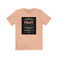 Load image into Gallery viewer, Unisex Jersey Short Sleeve Tee (Black Love Rocks Original Design - FRUIT)