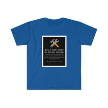 Load image into Gallery viewer, Fitted Short Sleeve Tee (Black Love Rocks Original Design - BUILD)