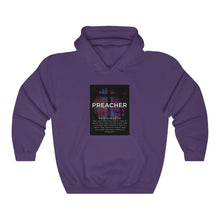 Load image into Gallery viewer, Unisex Heavy Blend™ Hooded Sweatshirt (Black Love Rocks Original Design - Preacher)